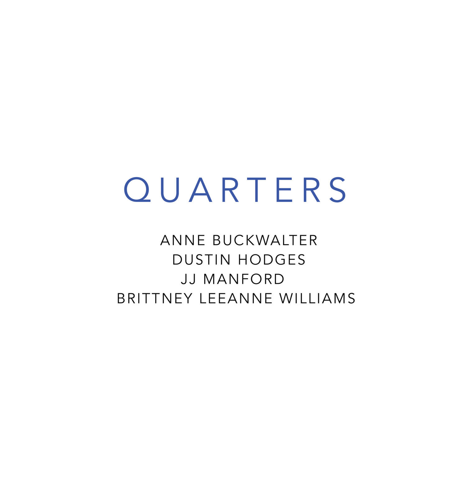 Quarters Catalogue