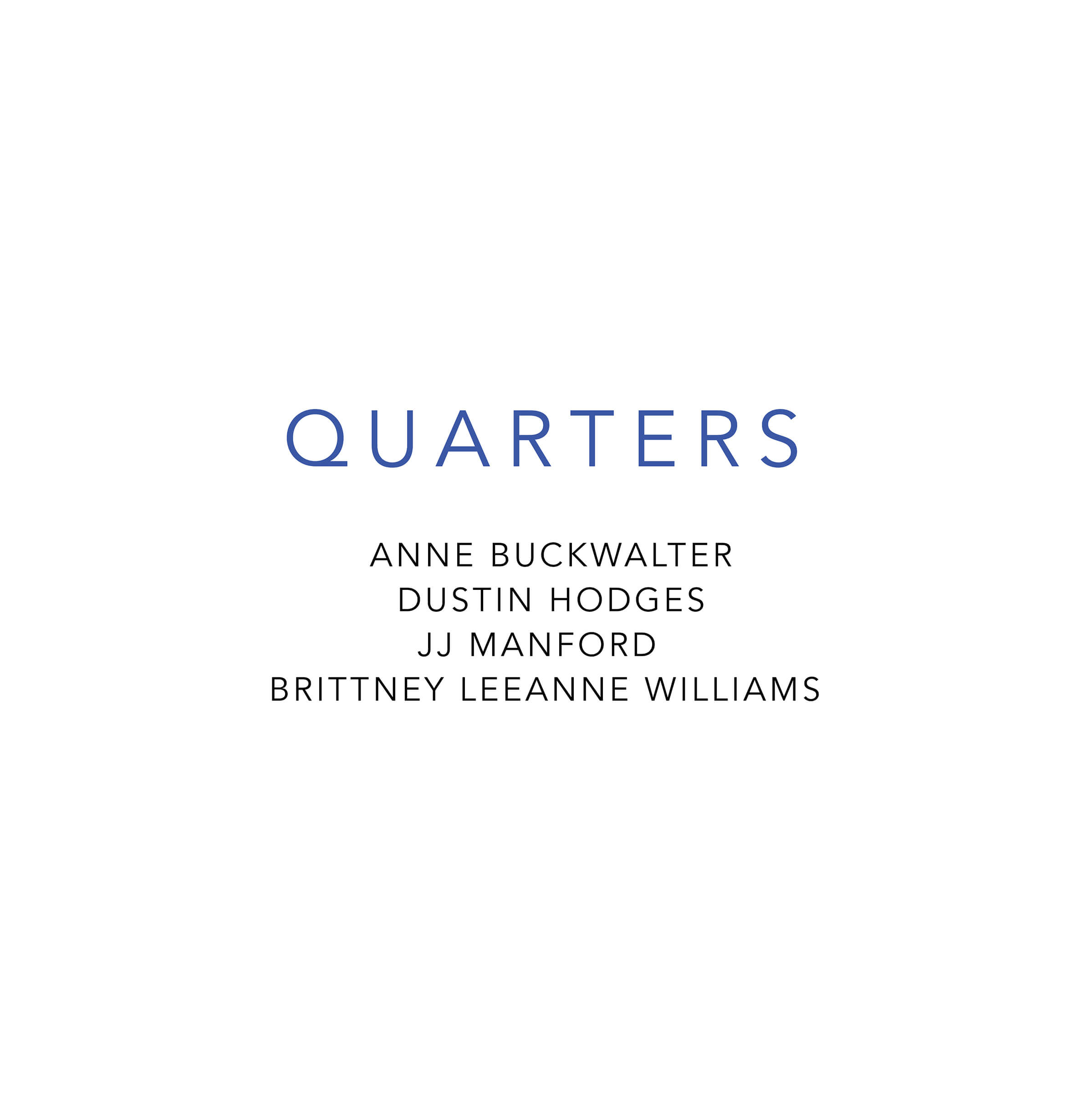 Quarters Catalogue