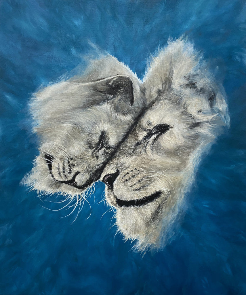Brendan Lynch Love Cats (the cure), 2020 oil on canvas 30 x 25 in. (76.2 x 63.5 cm.)