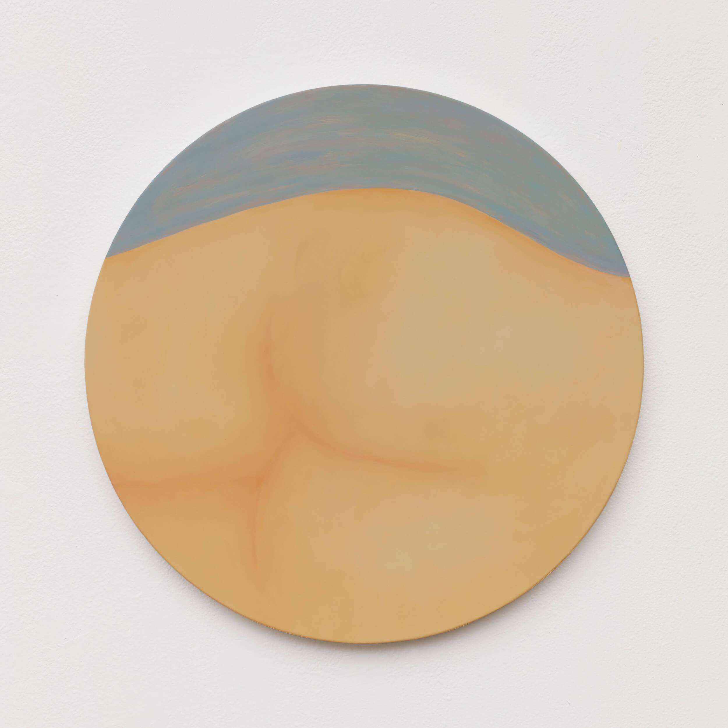 Elana Bowsher Tondo 1, 2022 oil on canvas diameter: 30 in. (76.2 cm.)