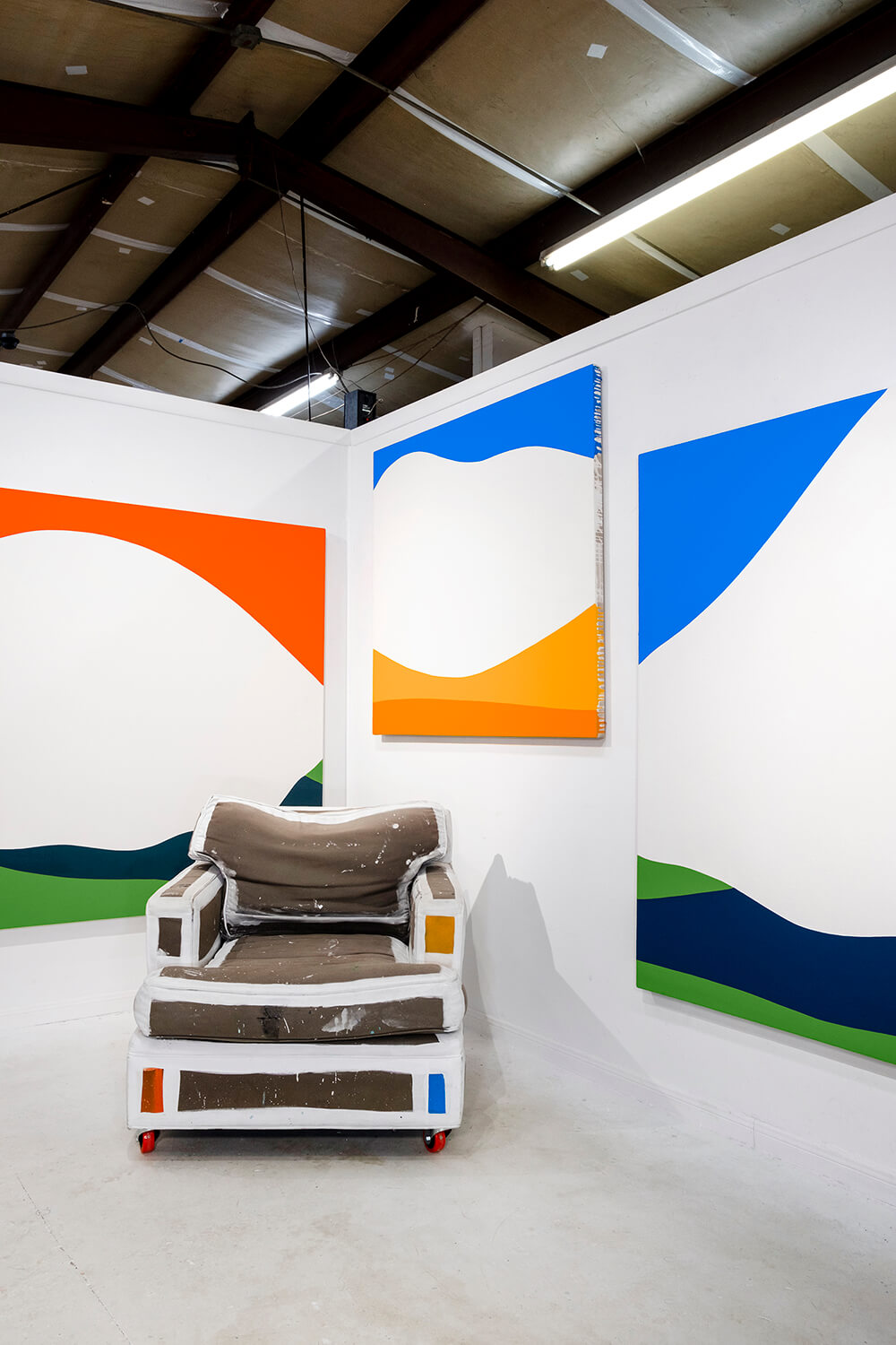 Paul Kremer's Studio, Houston, TX, 2023.