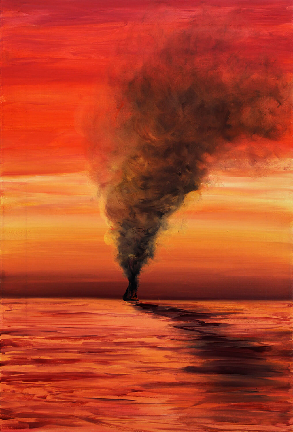 Lyndsey Marko Double Bind, 2024 oil on canvas 36 x 24 in. (91.4 x 61 cm.)
