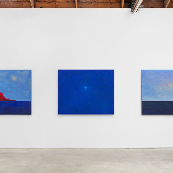 Installation view of Yoab Vera: Circadian Memories: Amar Pacifico (February 17-March 25, 2023) at Make Room Gallery, Los Angeles, CA. Courtesy of the artist and Make Room, Los Angeles. Photo: Deen Babakhyi
