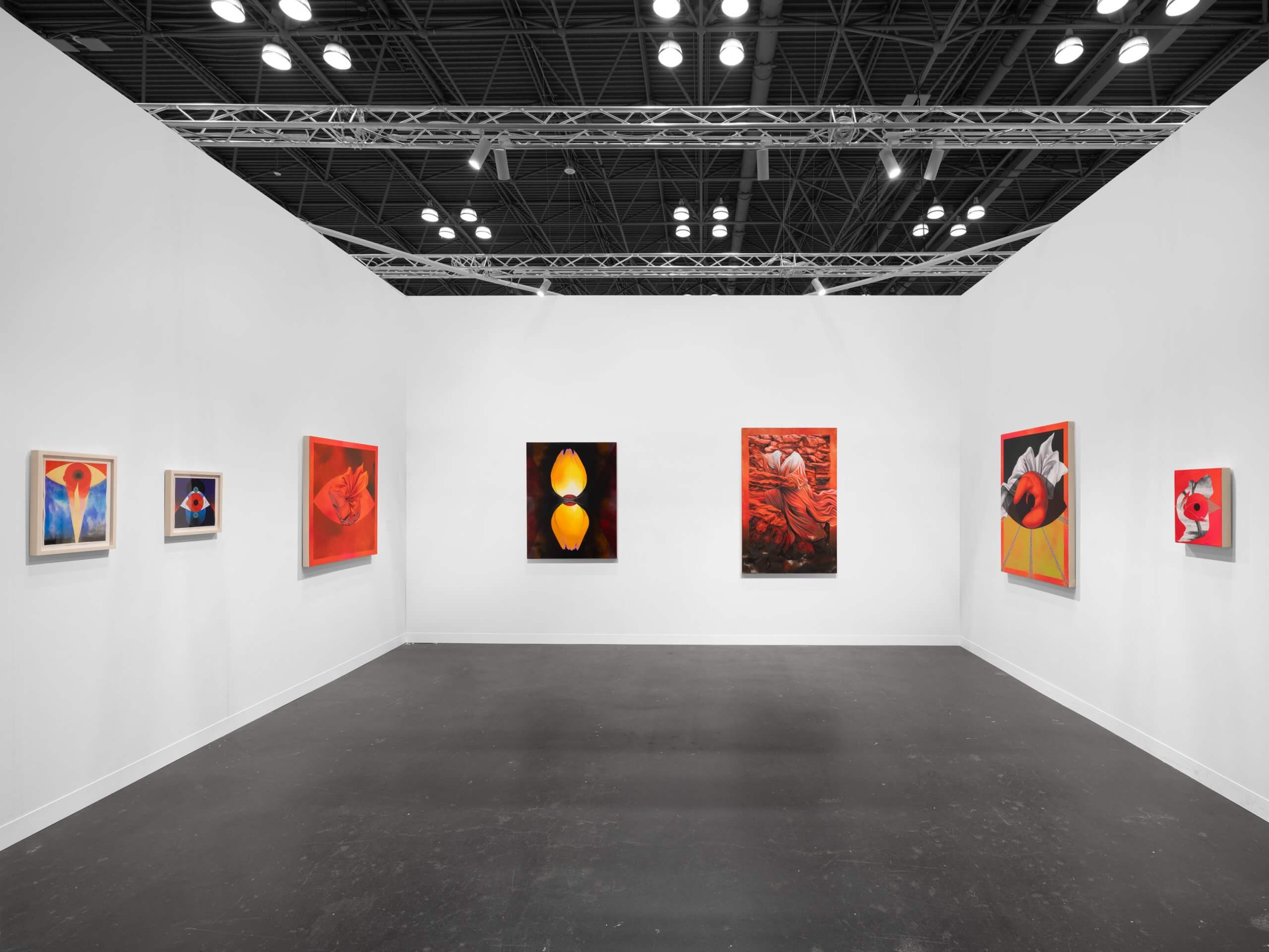 Installation view of Brittney Leeanne Williams at The Armory Show, New York, NY (September 5-7, 2025 / VIP Preview — September 4, 2025).