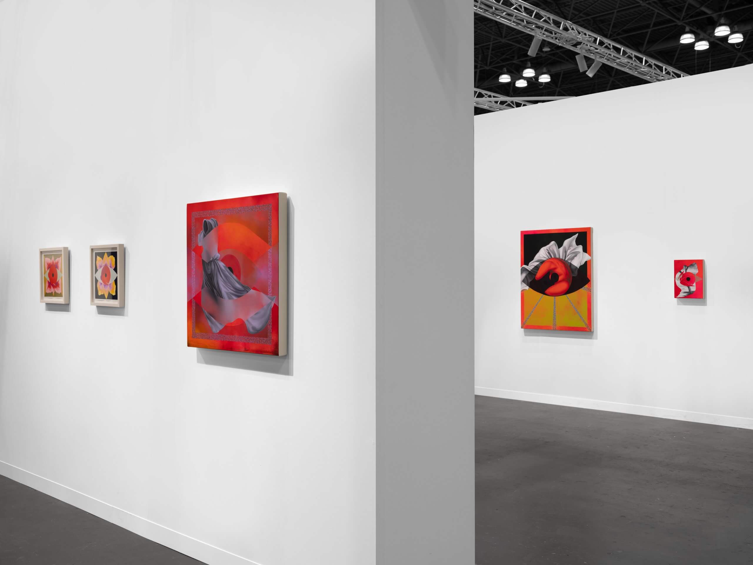 Installation view of Brittney Leeanne Williams at The Armory Show, New York, NY (September 5-7, 2025 / VIP Preview — September 4, 2025).