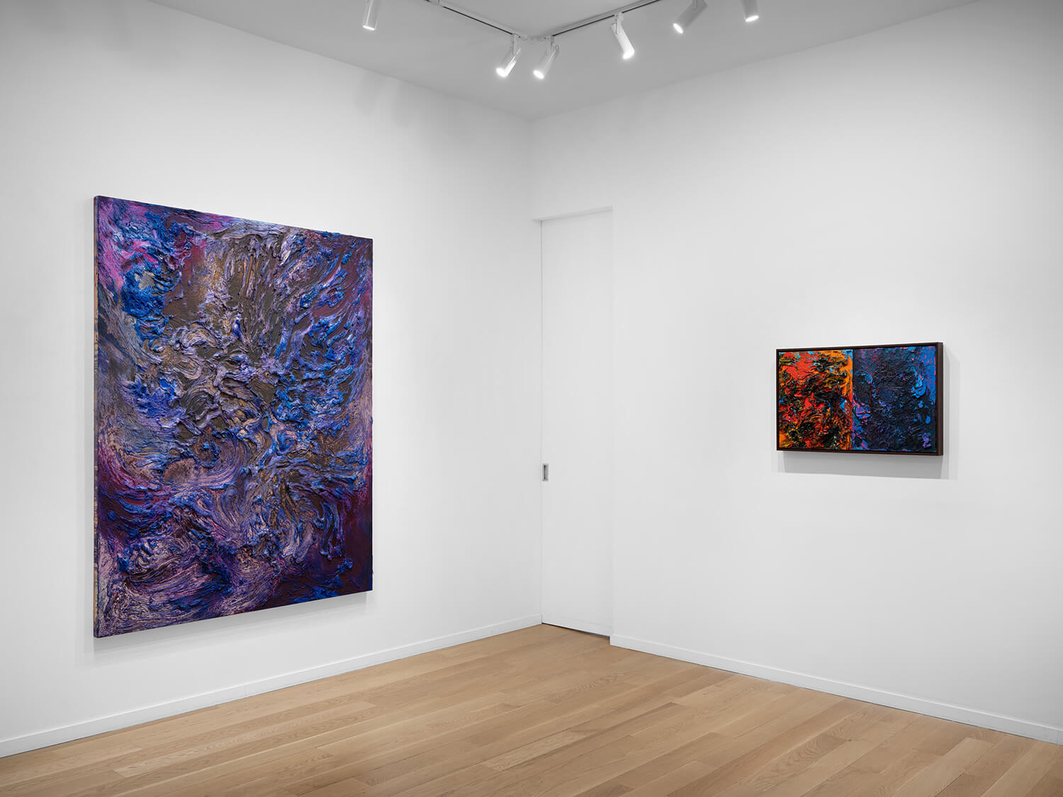 Installation view of Gabriel Mills: The Great Collapse (October 22-November 19, 2025) at Alexander Berggruen, NY. Photo: Daniel Greer