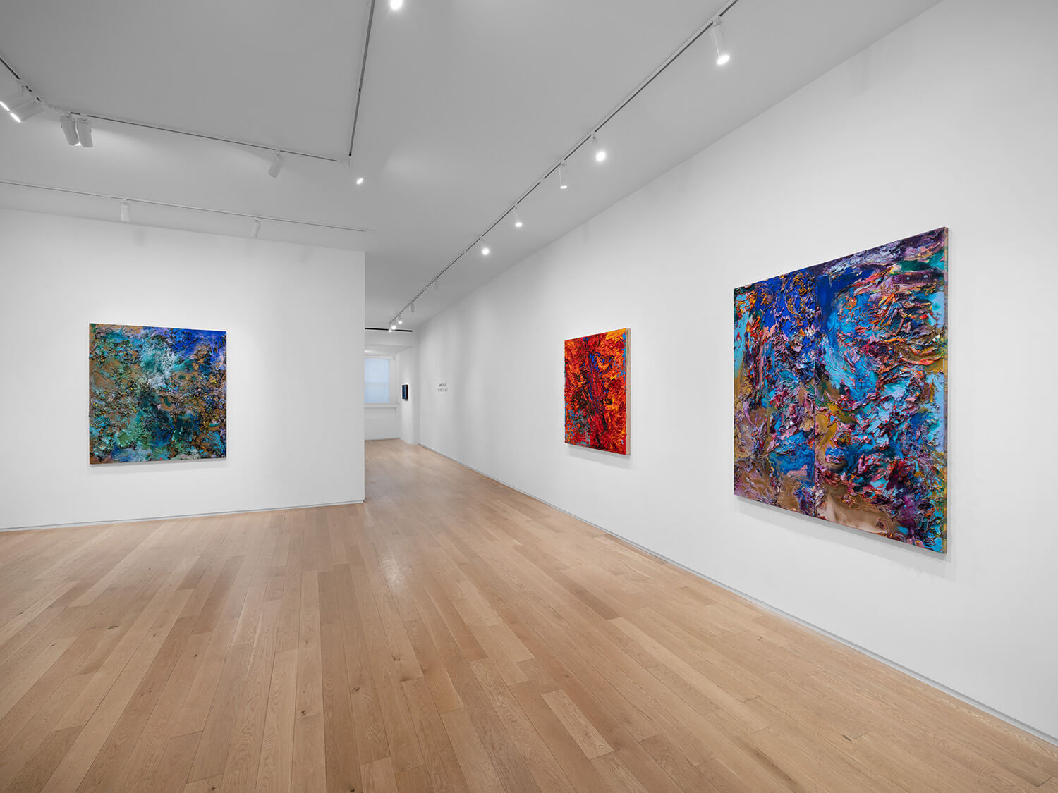 Installation view of Gabriel Mills: The Great Collapse (October 22-November 19, 2025) at Alexander Berggruen, NY. Photo: Daniel Greer
