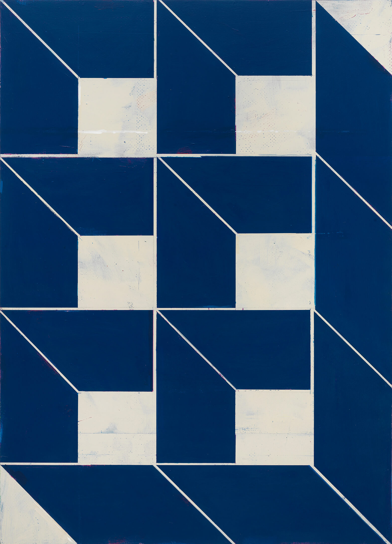 Alain Biltereyst Untitled, 2017 acrylic on panel 61 x 44 in (154.9 x 111.8 cm.) Photo: Dario Lasagni