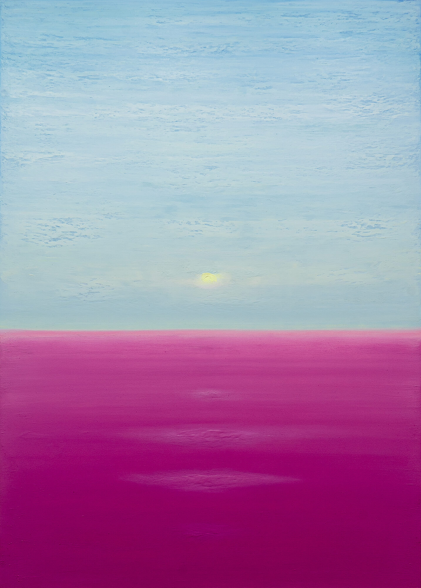 Painting included in forthcoming Yoab Vera: Spirit of Hope — Sueños Diurnos (January 21-February 25, 2026) at Alexander Berggruen, NY. Oil, oil-stick and concrete on canvas, 70 7/8 x 51 1/8 in. (180 x 130 cm.).