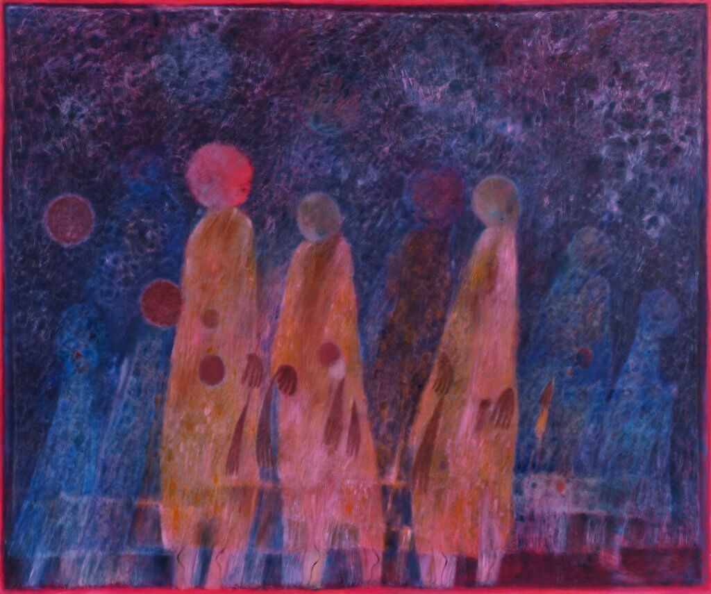 Tahnee Lonsdale The Sun Looked Kindly Upon Us, 2026 oil on linen 60 x 72 in. (152.4 x 182.9 cm.)