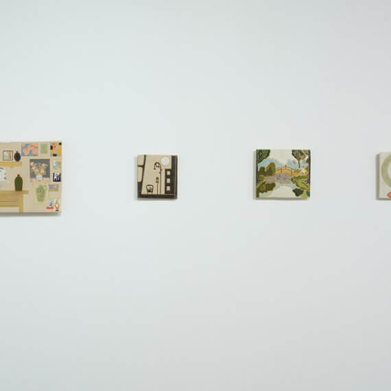 Alexander Berggruen's booth at the 2025 Dallas Art Fair.