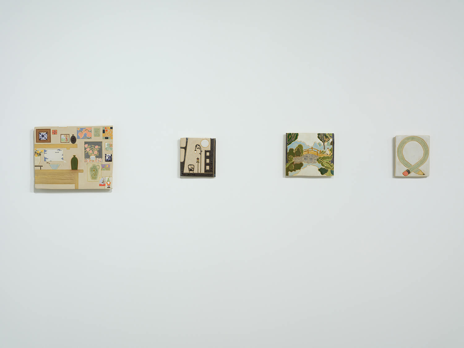 Alexander Berggruen's booth at the 2025 Dallas Art Fair.