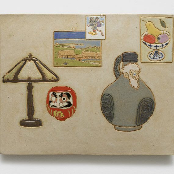 Kevin McNamee-Tweed Untitled (Accumulation Constellation), 2025-26 glazed ceramic 7 1/2 x 9 1/4 in. (19.1 x 23.5 cm.)