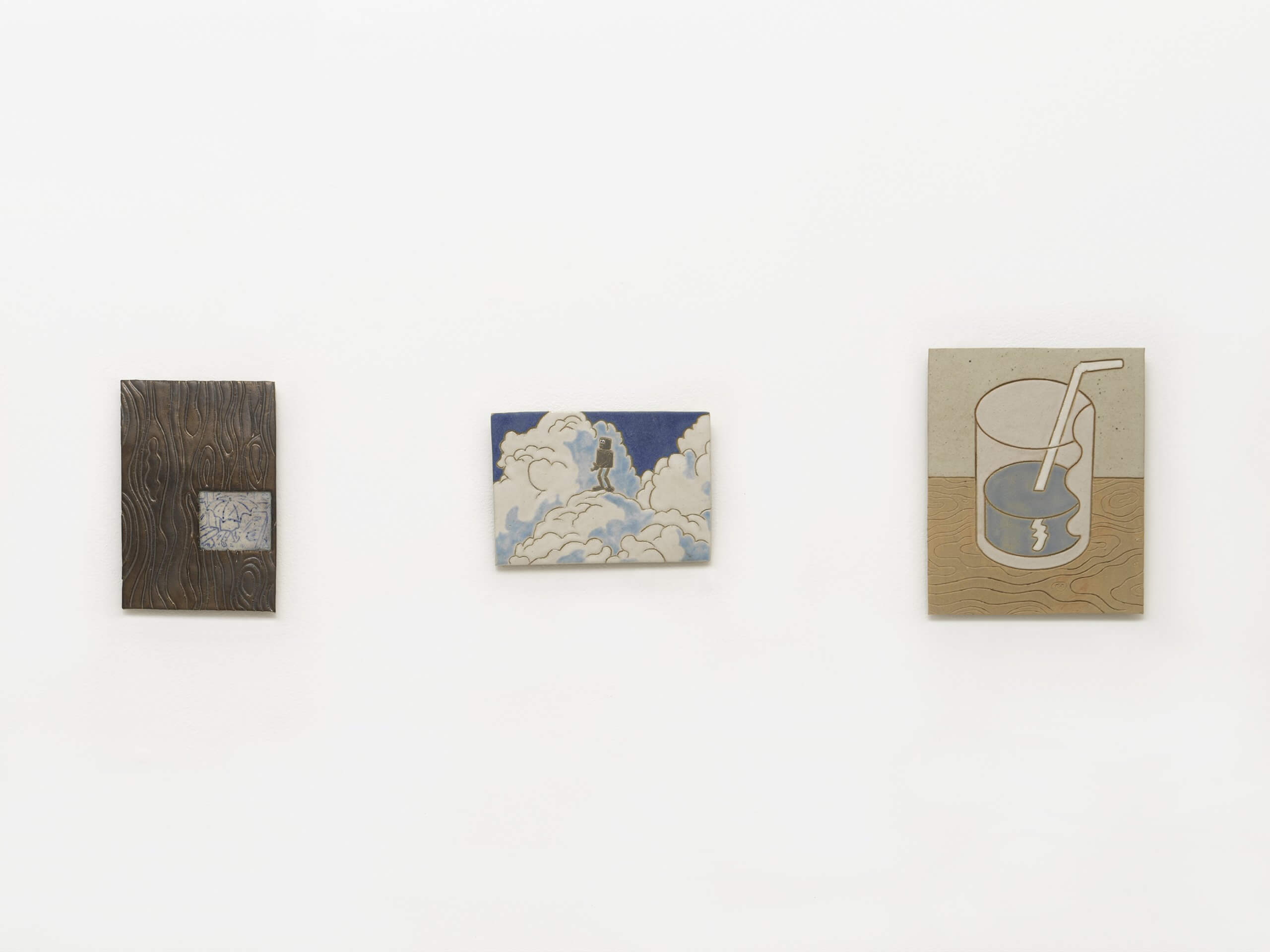 Installation view of Kevin McNamee-Tweed: The Weather (March 5-April 1, 2026) at Alexander Berggruen, NY. Photo: Dario Lasagni