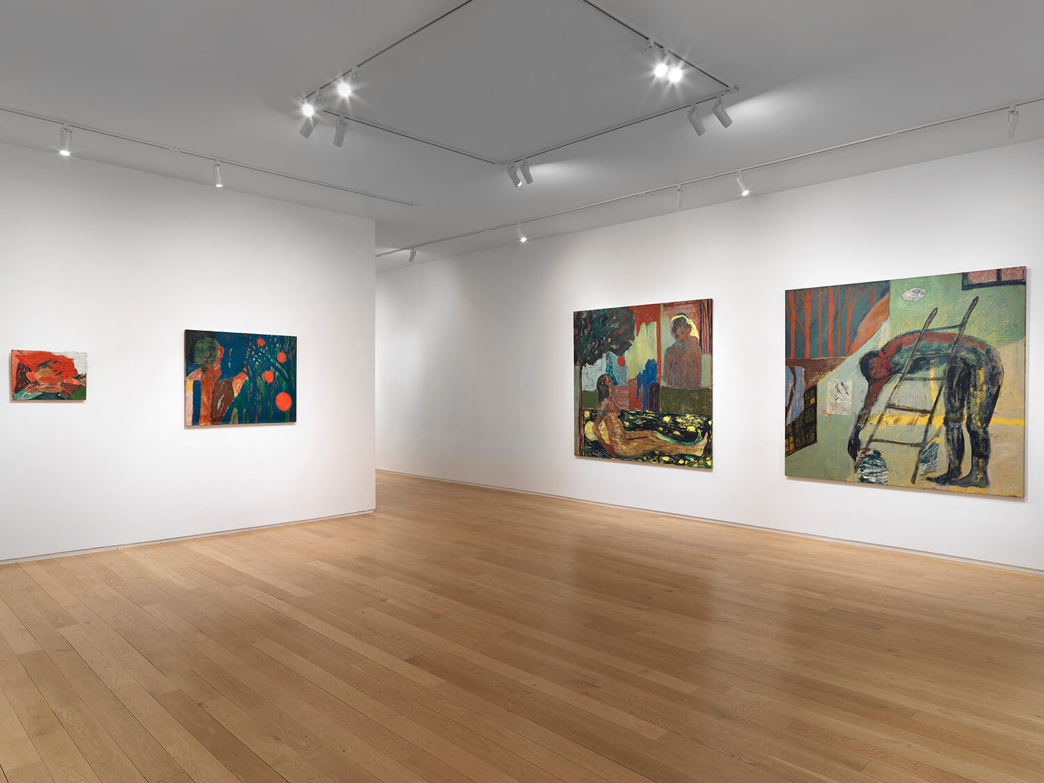 Installation view "Emma Fineman: Devotion" (May 19-June 24, 2026) at Alexander Berggruen, NY. Photo: Dario Lasagni