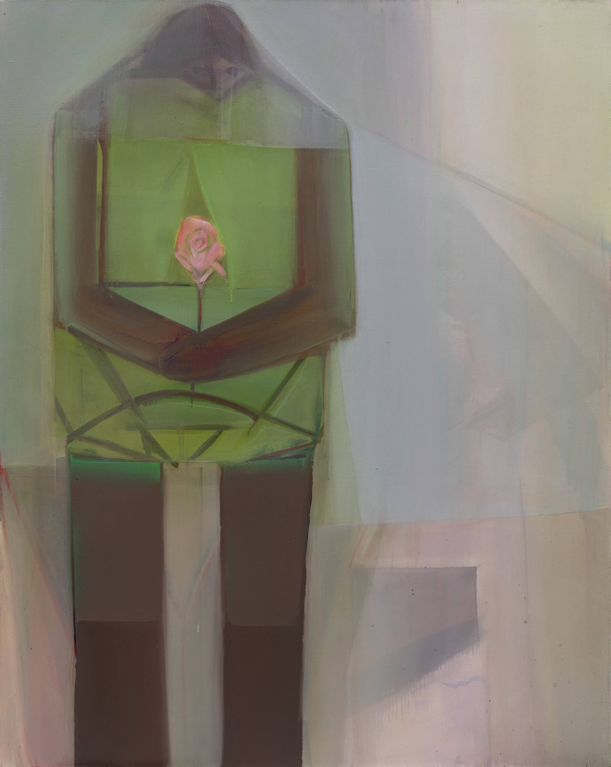 Heidi Hahn Alas, Alas, At Last #5, 2026 oil on linen 60 x 48 in. (152.4 x 121.9 cm.)