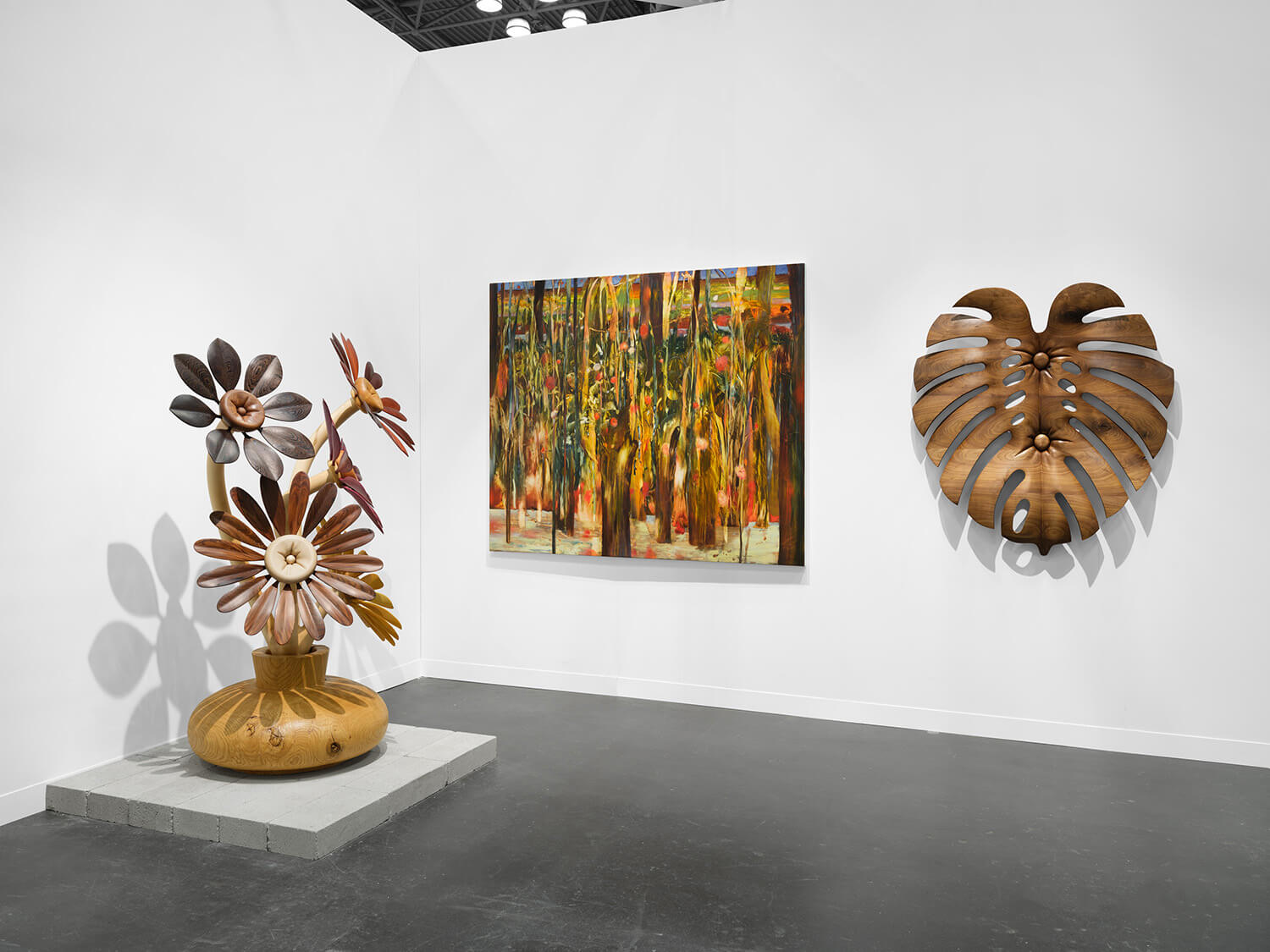 Installation view of Raul De Lara and Madeline Peckenpaugh at The Armory Show (September 25-27, 2026 / VIP Preview — September 24, 2026), New York, NY, Booth P5. Photo: Daniel Greer