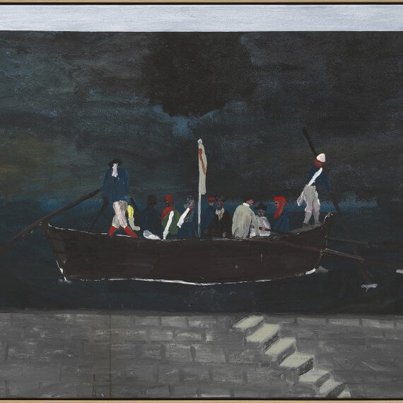 Danny Fox
departing, 2026
acrylic on canvas, framed
39 3/8 x 51 1/8 in. (100 x 130 cm.)