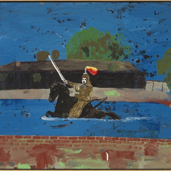 Danny Fox
black motel, 2026
acrylic on board mounted on panel, framed
23 5/8 x 31 1/2 in. (60 x 80 cm.)
