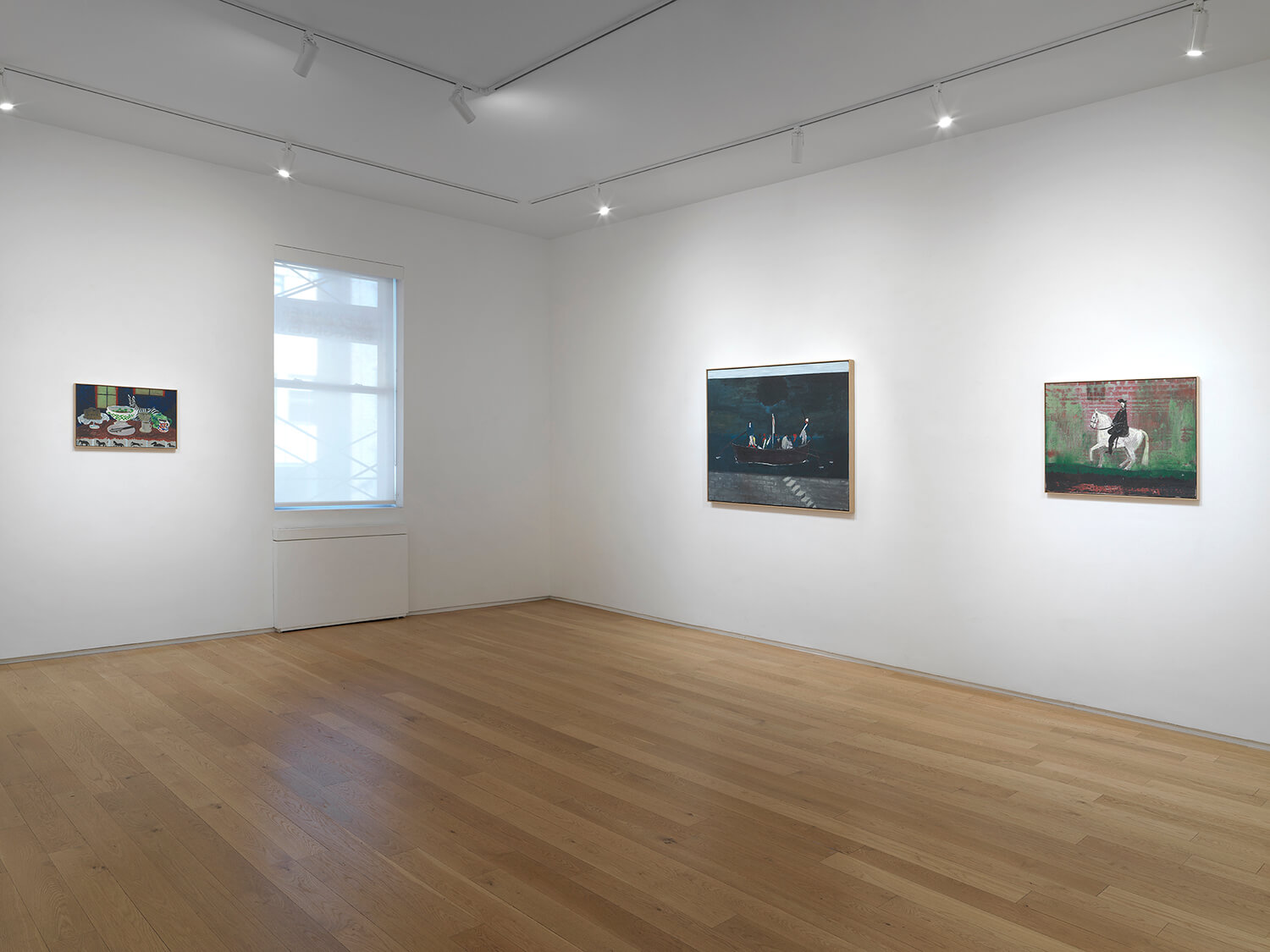 Installation image of Danny Fox: Fata Morgana (September 9-October 7, 2026) at Alexander Berggruen, NY. Photo: Dario Lasagni