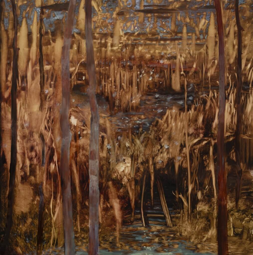 Madeline Peckenpaugh Saltwater, 2026 oil on linen 60 x 60 in. (152.4 x 152.4 cm.)